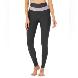 High-Waist Fitness Legging XS Anthracite/Lavender Smoke